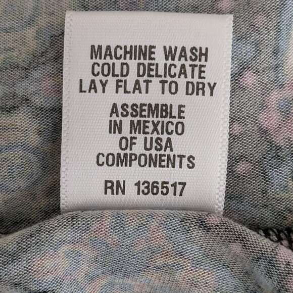 LOVEAPPELL Black/White Rayon Stretch Straight Pencil Dress; 3/4 Sleeve; Size SP - Picture 4 of 5